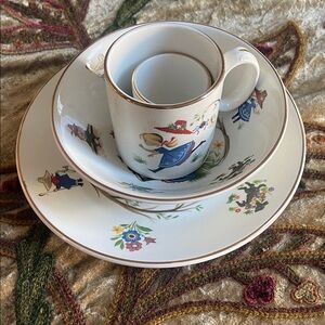 Arklow Nursery Rhyme Set Porcelain